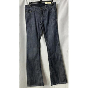 NWT Red by Marc‎ Ecko Emerald Womens Dark Wash Basic Boot Cut Jeans Size 27